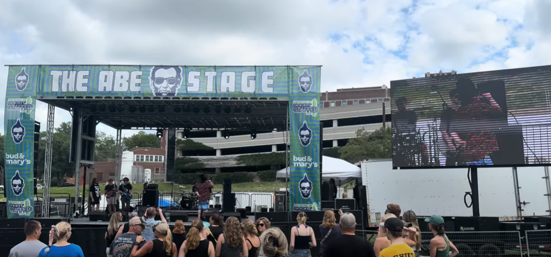 Exit 141 performing live at The ABC Stage